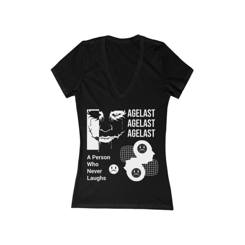 AgeLast Short Sleeve Deep V-Neck Tee