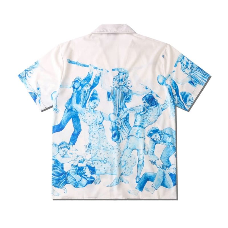 CasualStreet Printed Short Sleeve Fight Day Shirt - Image 2