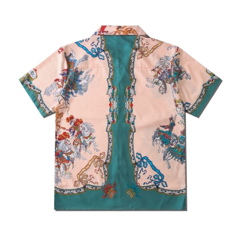 CasualStreet Printed Short Sleeve Knights Party Shirt - Image 2