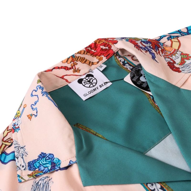 CasualStreet Printed Short Sleeve Knights Party Shirt - Image 3