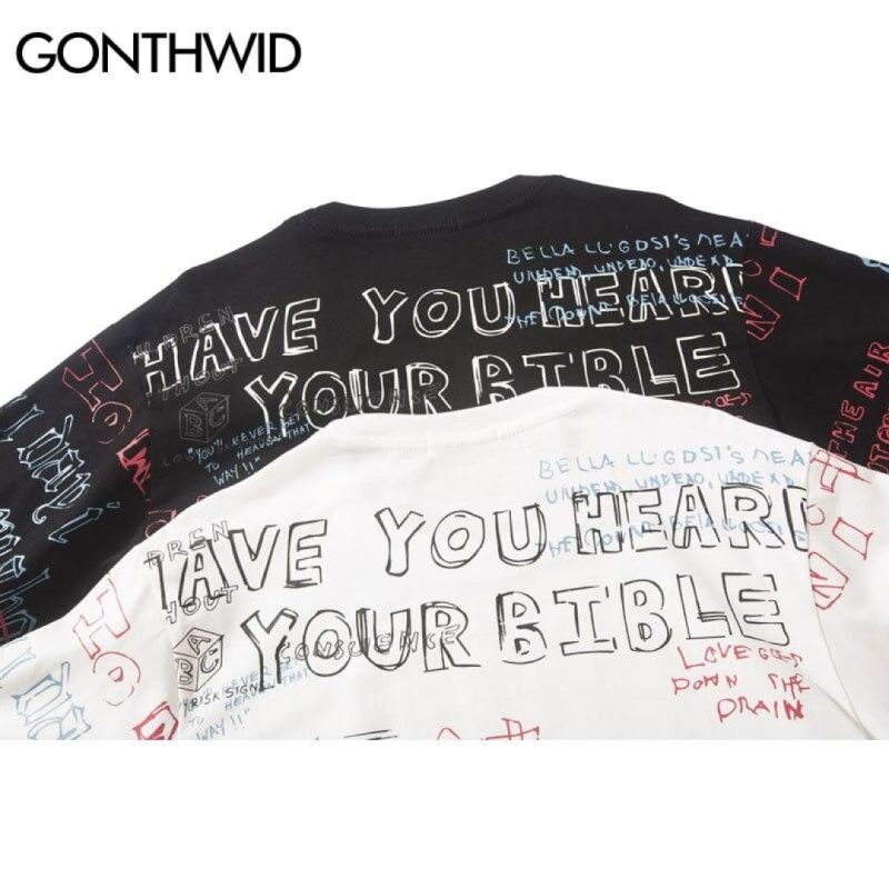 CHALK'D Graffiti Short Sleeve Shirt - Image 5