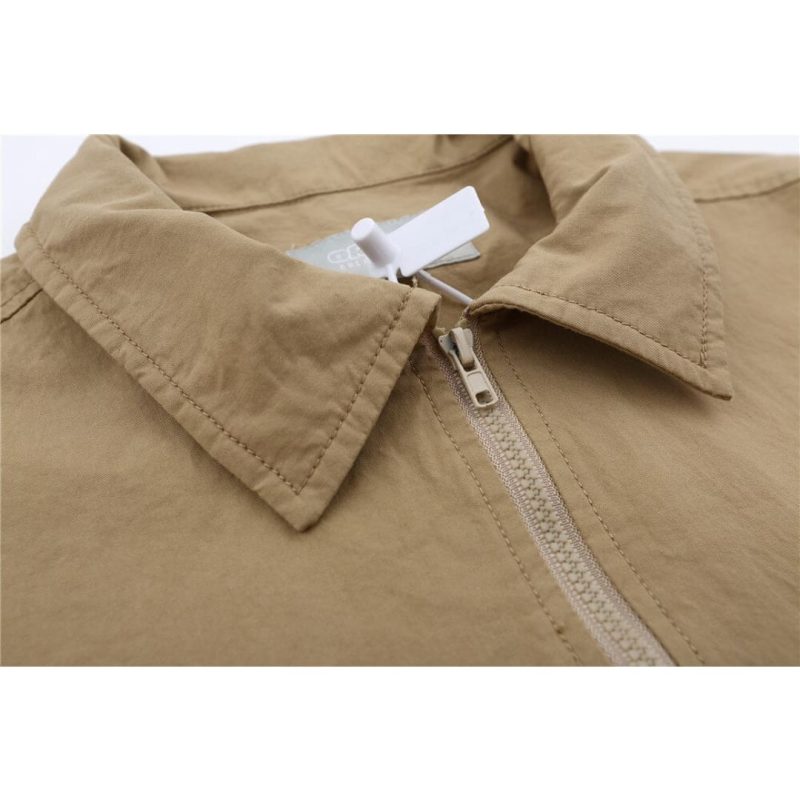 Japanese-Inspired Oversized Polo Shirt - Image 6
