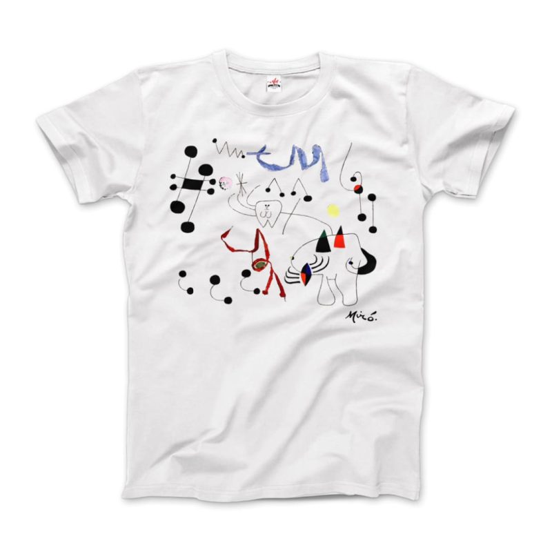 Joan Miro Woman Dreaming of Escape 1945 Artwork T-Shirt