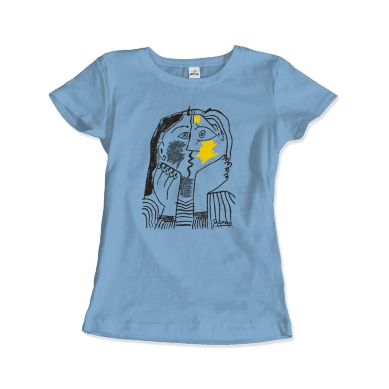 Pablo Picasso the Kiss 1979 Artwork T-Shirt - Image 9