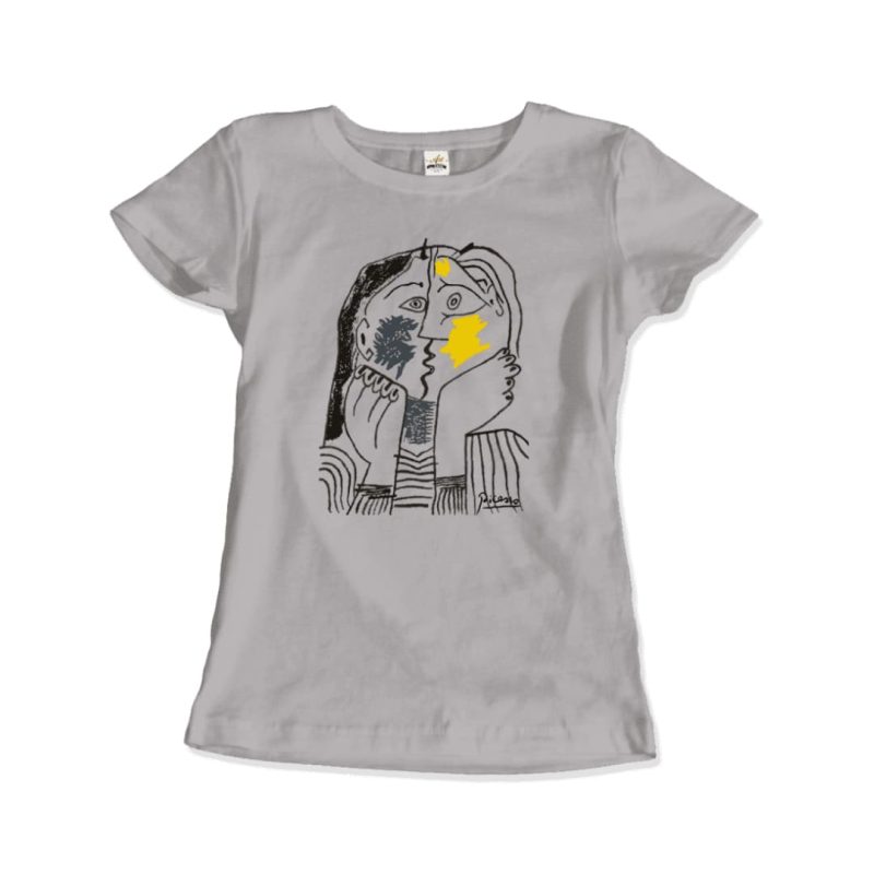 Pablo Picasso the Kiss 1979 Artwork T-Shirt - Image 6