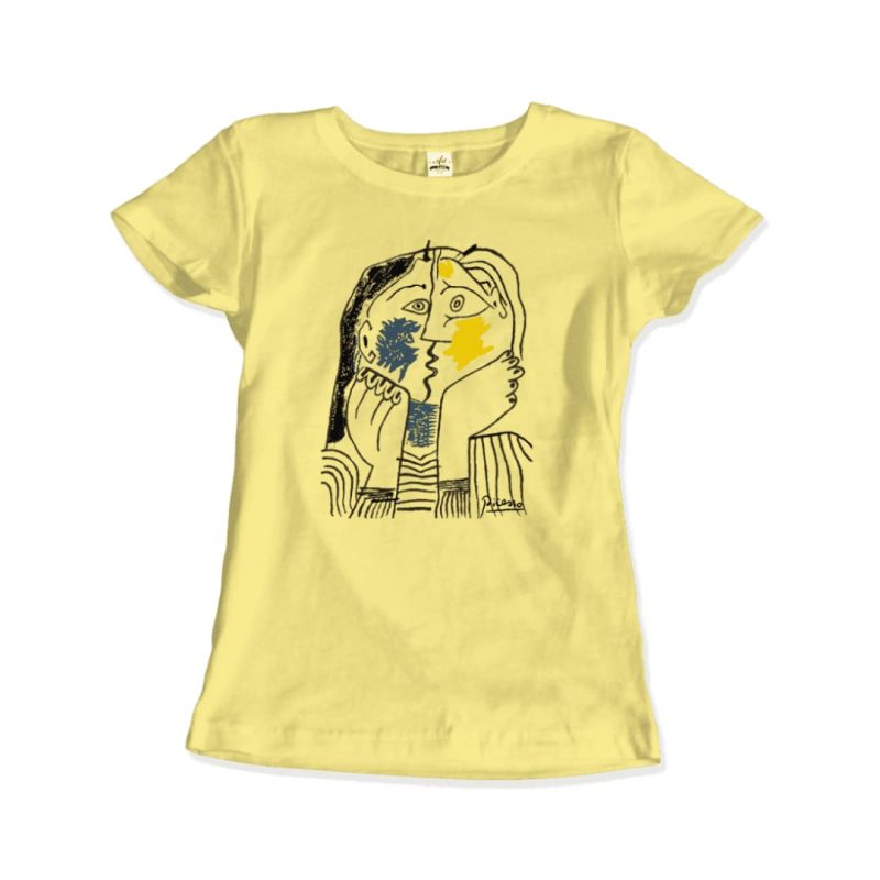 Pablo Picasso the Kiss 1979 Artwork T-Shirt - Image 11