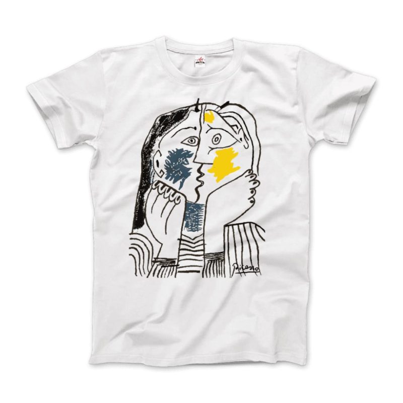 Pablo Picasso the Kiss 1979 Artwork T-Shirt