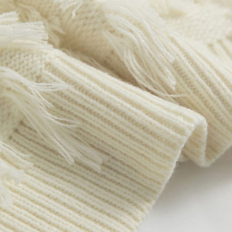 StreetFlow: Distressed Tassel Sweater - Image 6
