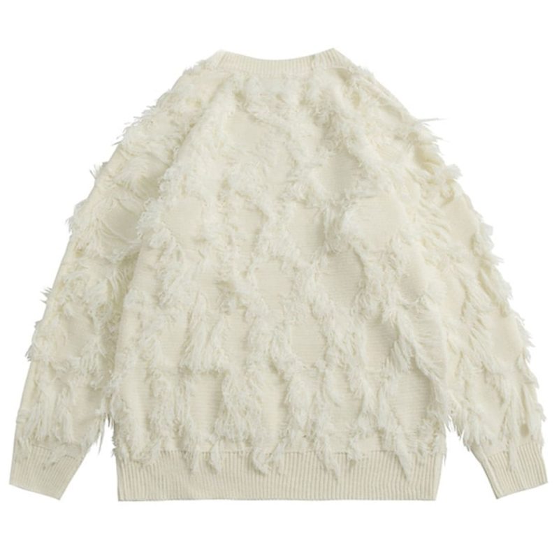 StreetFlow: Distressed Tassel Sweater - Image 4