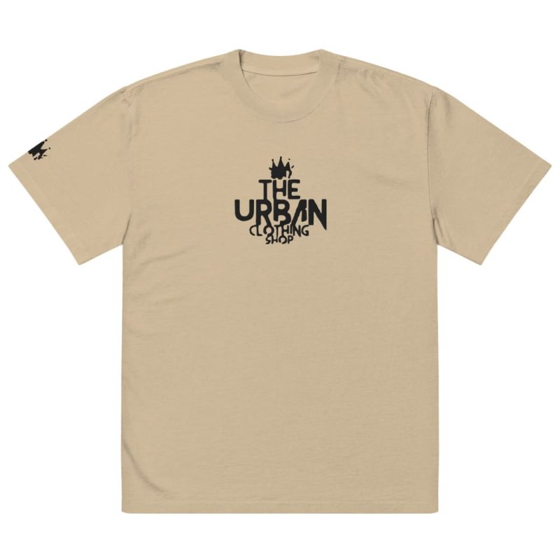 TUCS Oversized Faded T-Shirt - Black - Image 5