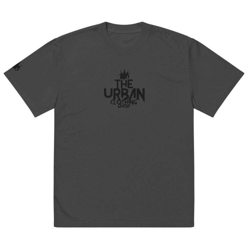 TUCS Oversized Faded T-Shirt - Black - Image 9