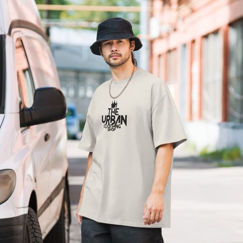 TUCS Oversized Faded T-Shirt - Black - Image 10