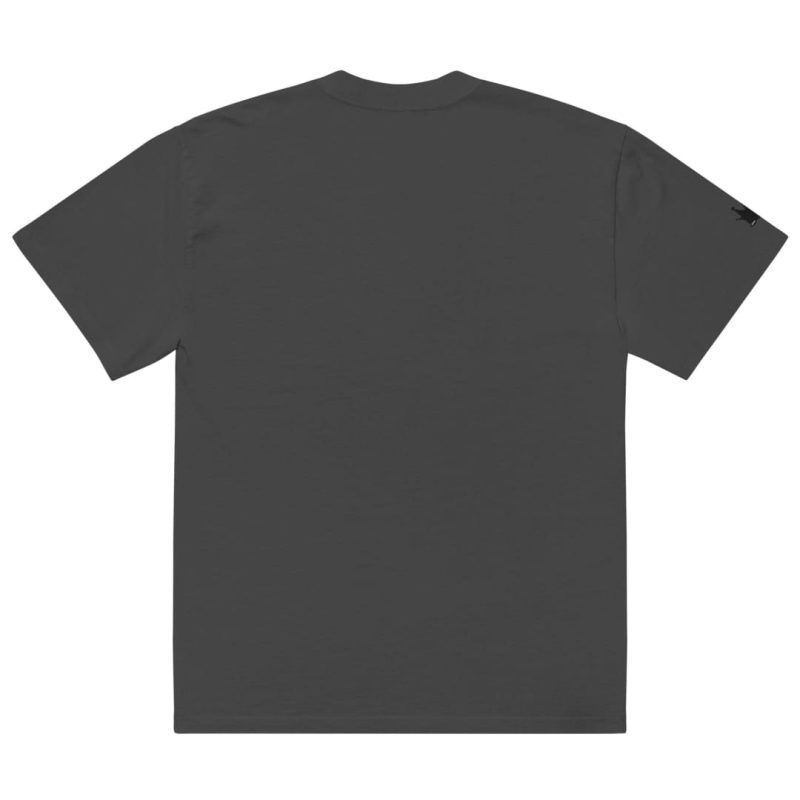 TUCS Oversized Faded T-Shirt - Black - Image 11