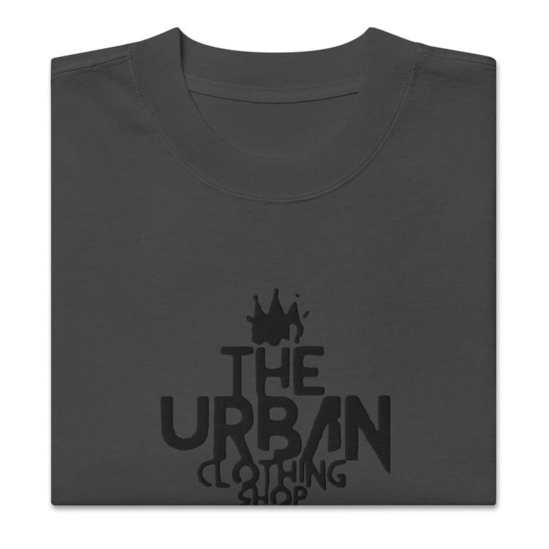 TUCS Oversized Faded T-Shirt - Black - Image 15