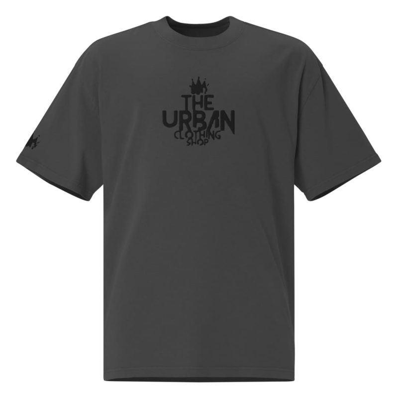 TUCS Oversized Faded T-Shirt - Black - Image 12