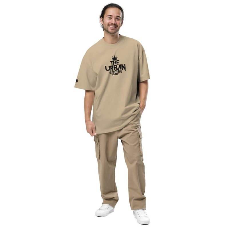 TUCS Oversized Faded T-Shirt - Black - Image 8