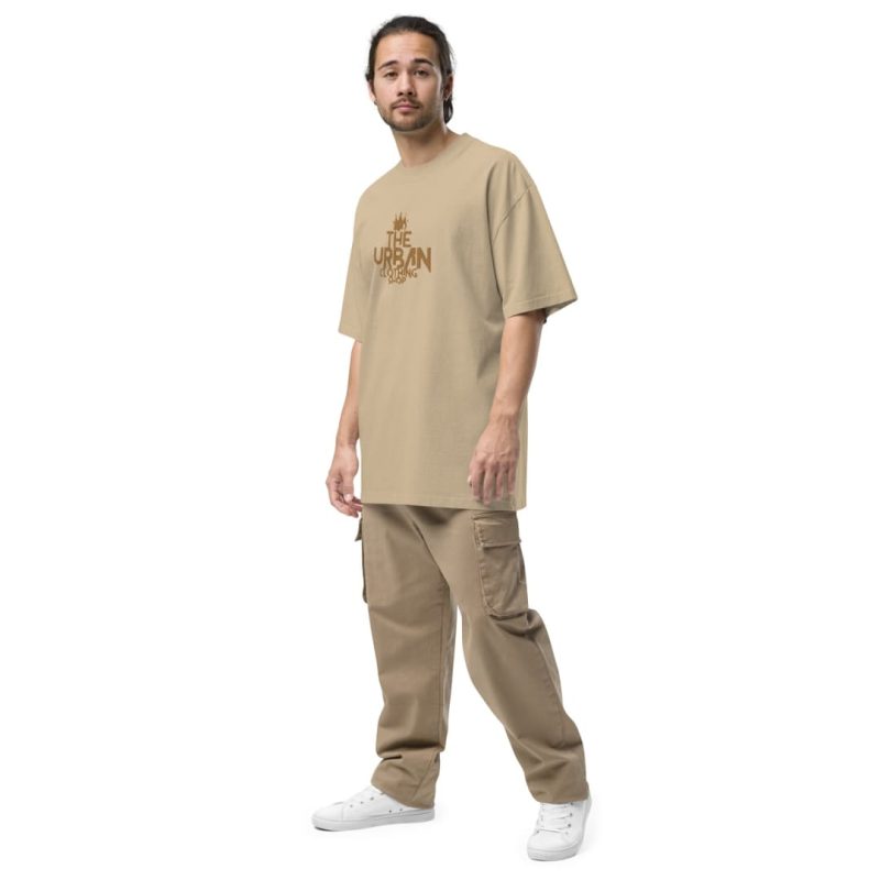 TUCS Oversized Faded T-Shirt - Copper - Image 8