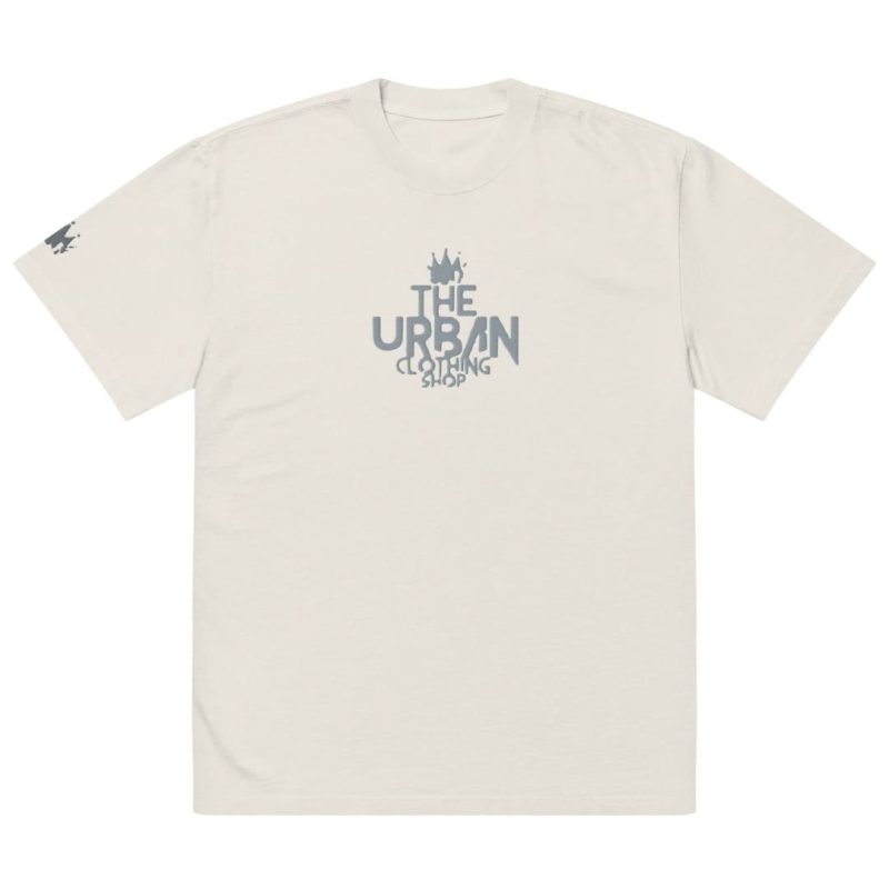TUCS Oversized Faded T-Shirt - Gray - Image 8