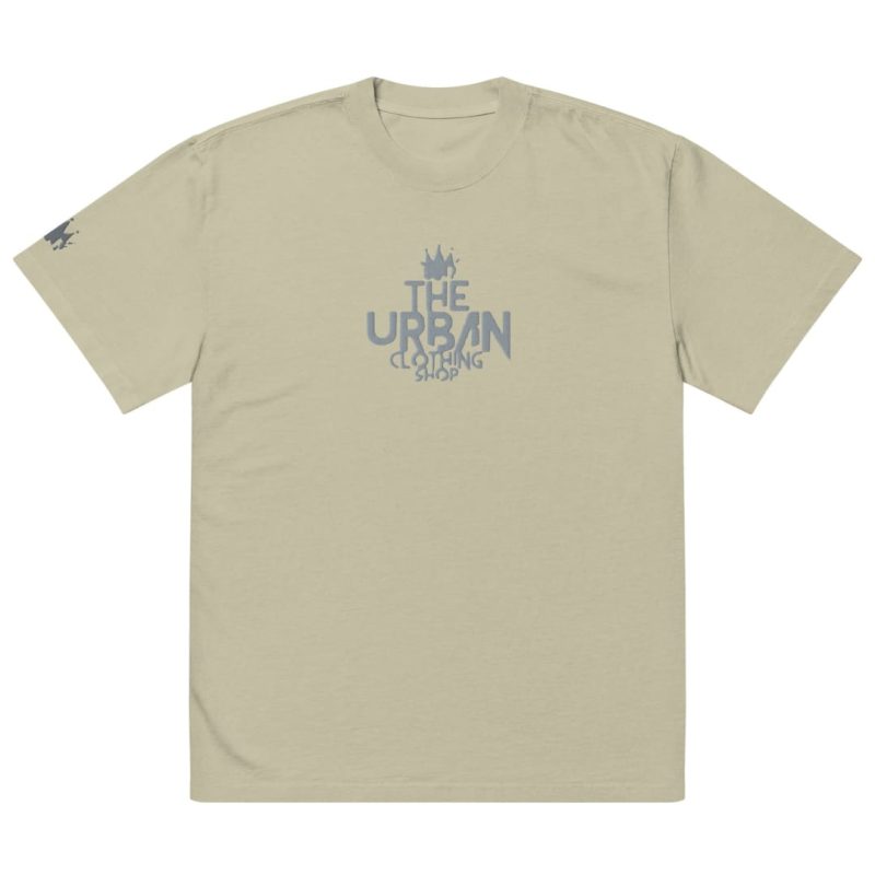 TUCS Oversized Faded T-Shirt - Gray - Image 3