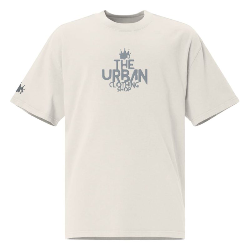 TUCS Oversized Faded T-Shirt - Gray - Image 10