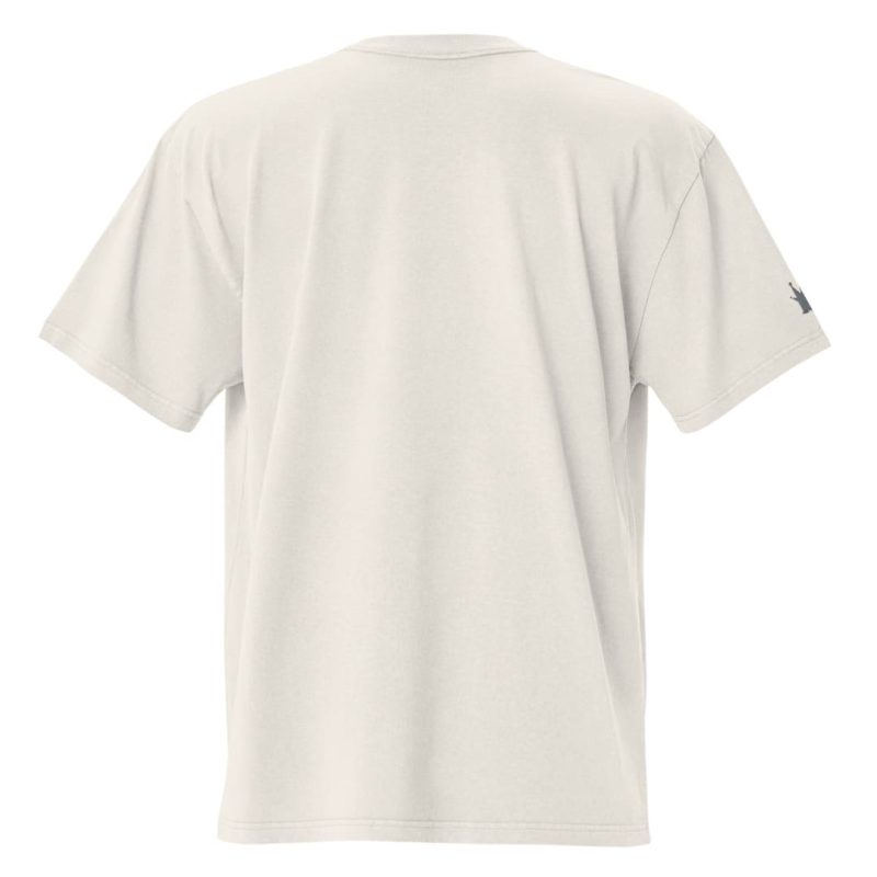 TUCS Oversized Faded T-Shirt - Gray - Image 11