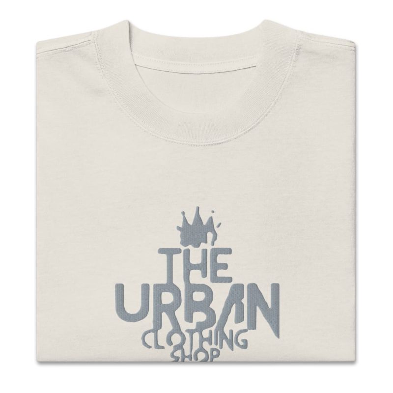 TUCS Oversized Faded T-Shirt - Gray - Image 14