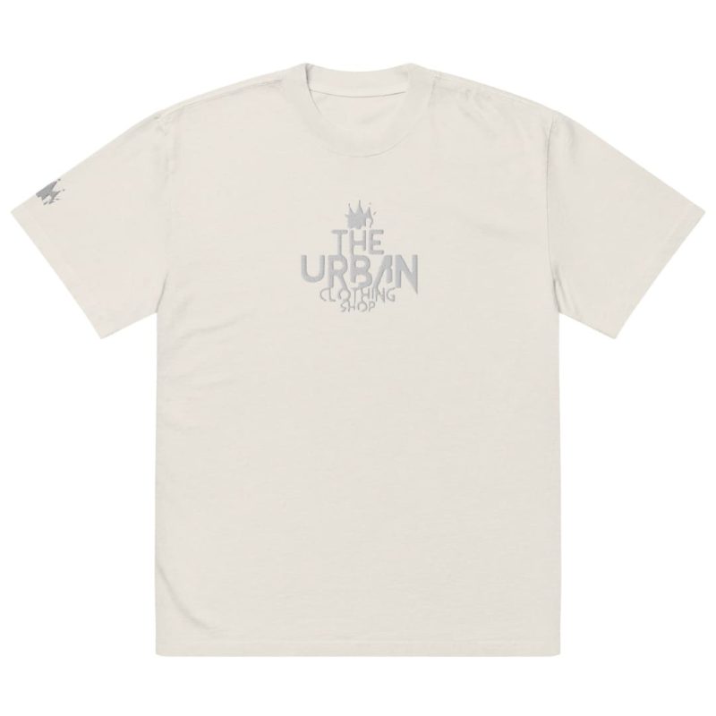 TUCS Oversized Faded T-Shirt - White - Image 7