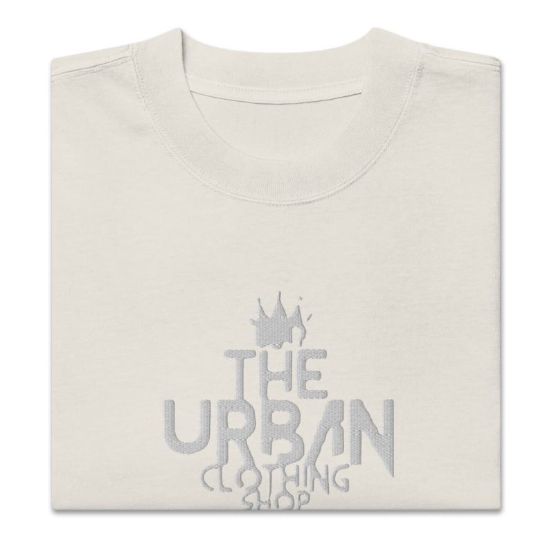 TUCS Oversized Faded T-Shirt - White - Image 13