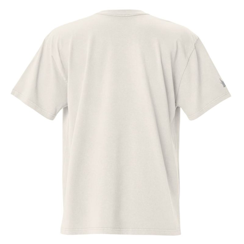 TUCS Oversized Faded T-Shirt - White - Image 10