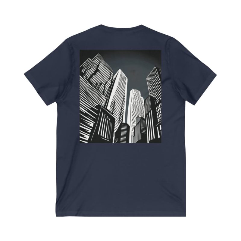 TUCS: Skylines Essential V-Neck Jersey Tee - Image 7