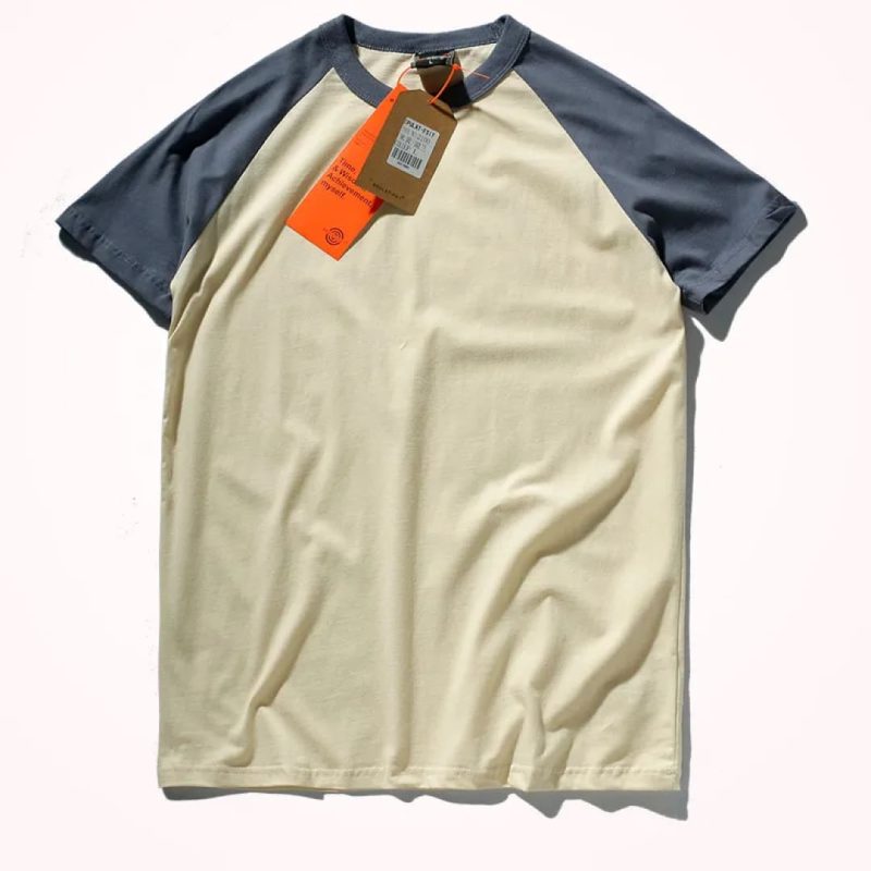Two-Color Stitched T-Shirt - Image 12