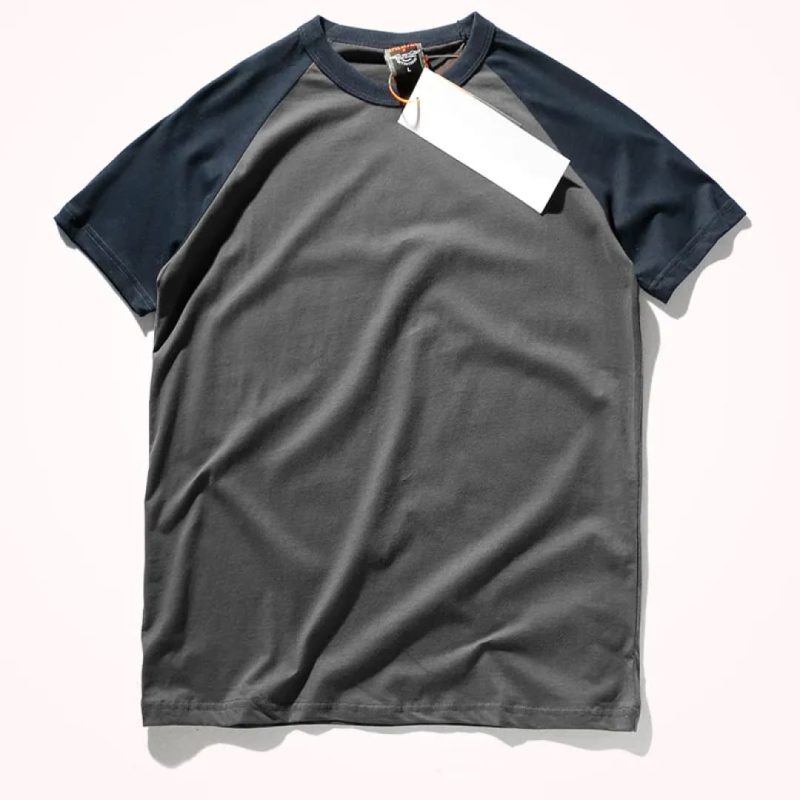Two-Color Stitched T-Shirt - Image 13